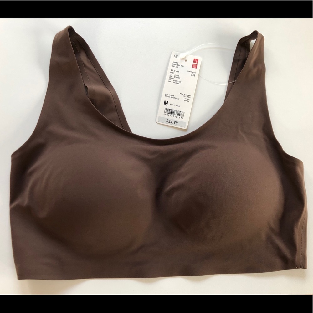 Uniqlo wireless bra relax size M